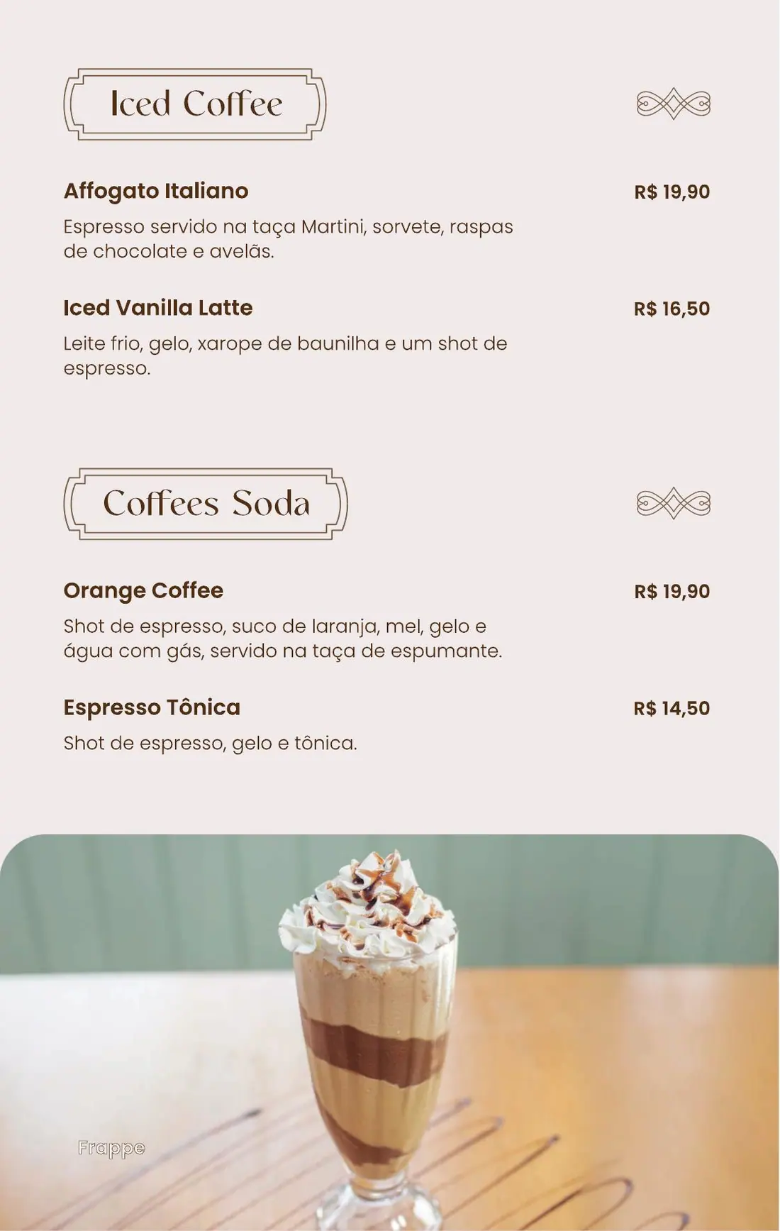Cardápio Boutique Café Araucária — página 27